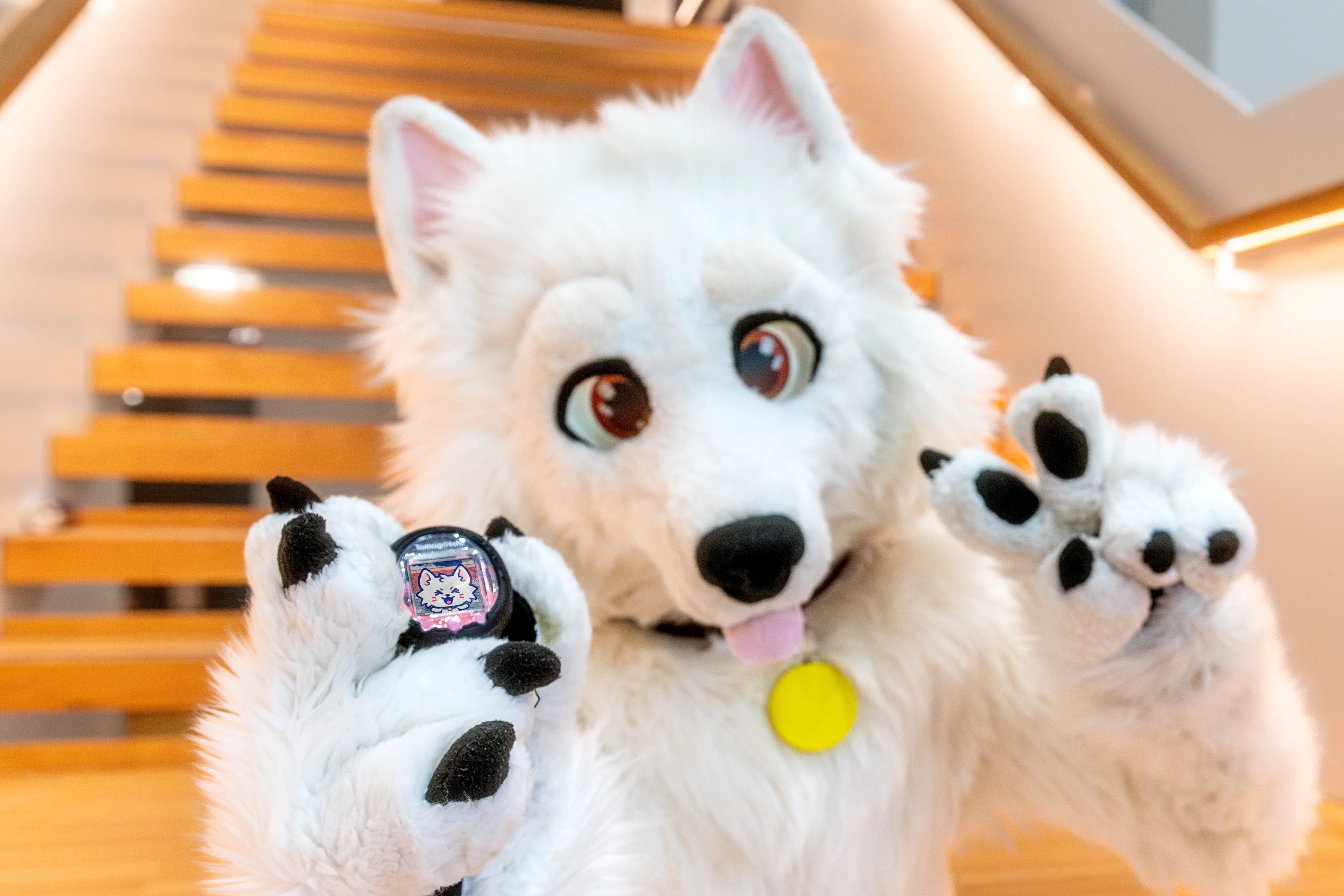 E-Pet fursuit blanco